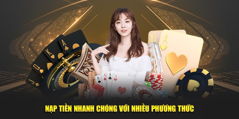 Nhiều phương thức nạp được phép sử dụng